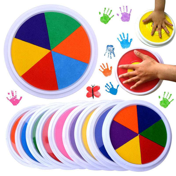 New Hot Selling Kindergarten Finger Print Mud Non-toxic Washable Pigment, kids toy, Zogies Deals