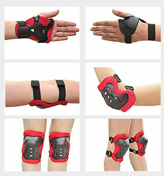 Knee Elbow Pads Guards Protective Gear Set for Kids Children Roller Cycling Bike, Elbow and knee pads, Zogies Deals