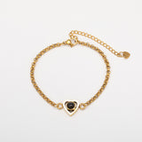 Fashionable and simple love projection bracelet