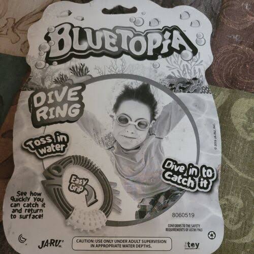 JA-RU Bluetopia Ring Pool Diving Toy - Green - Zogies Deals